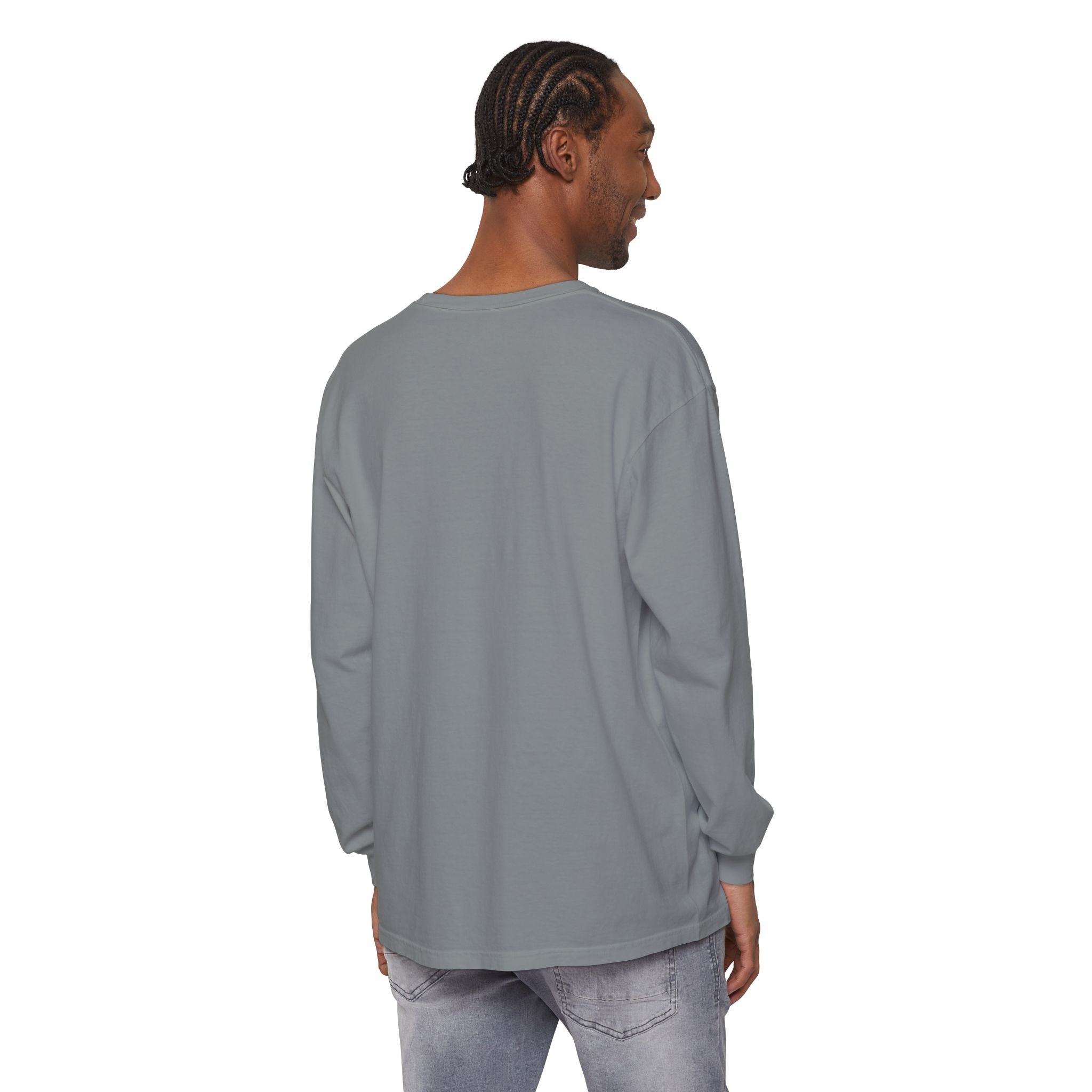 Follow Dirty Money Unisex Garment-dyed Long Sleeve T-Shirt