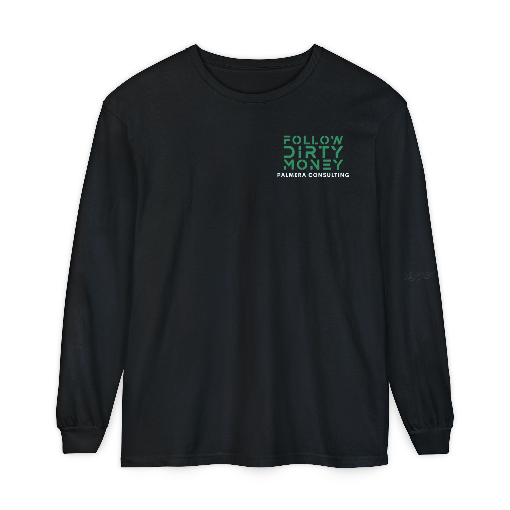 OFAC Around Unisex Garment-dyed Long Sleeve T-Shirt