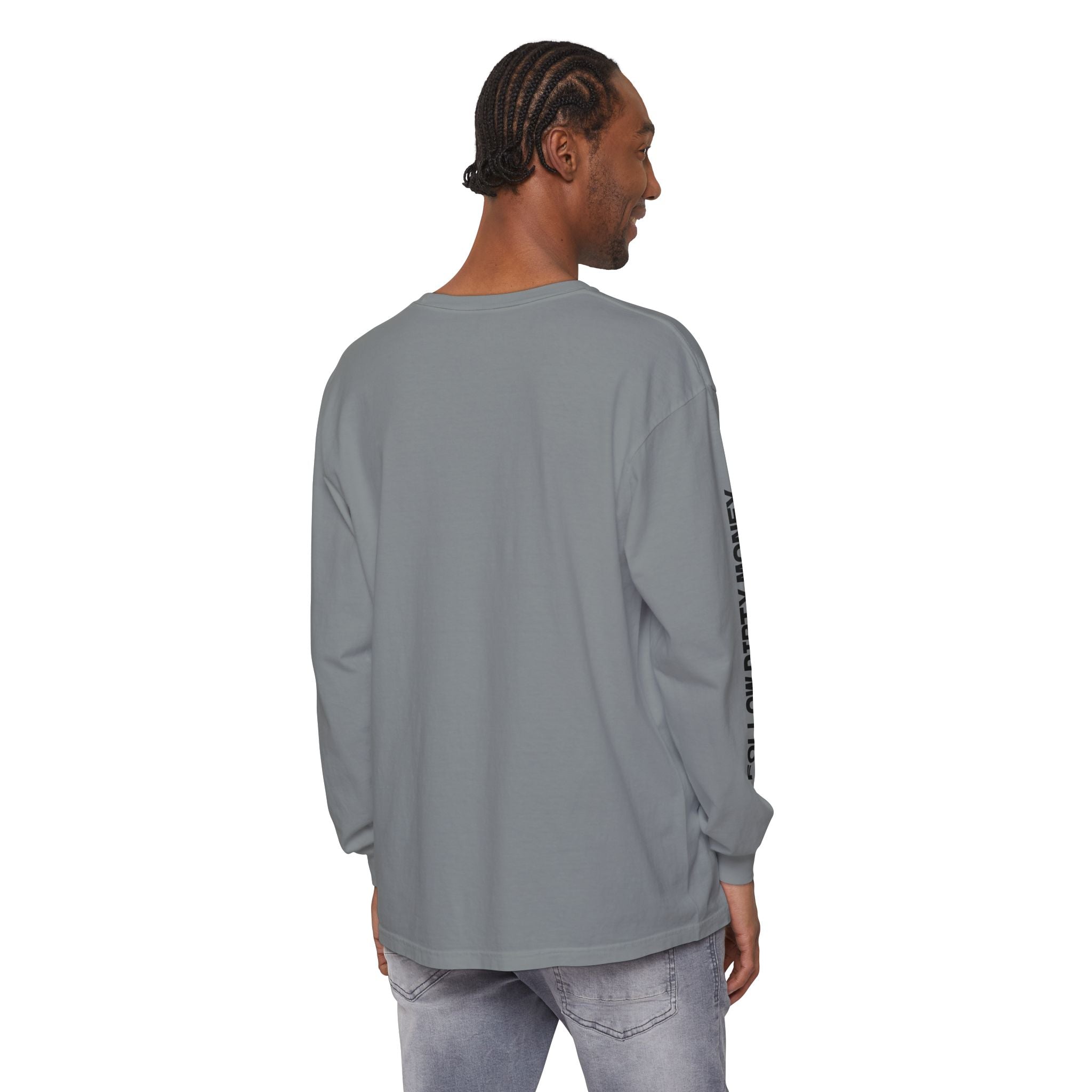 OFAC Around Unisex Garment-dyed Long Sleeve T-Shirt