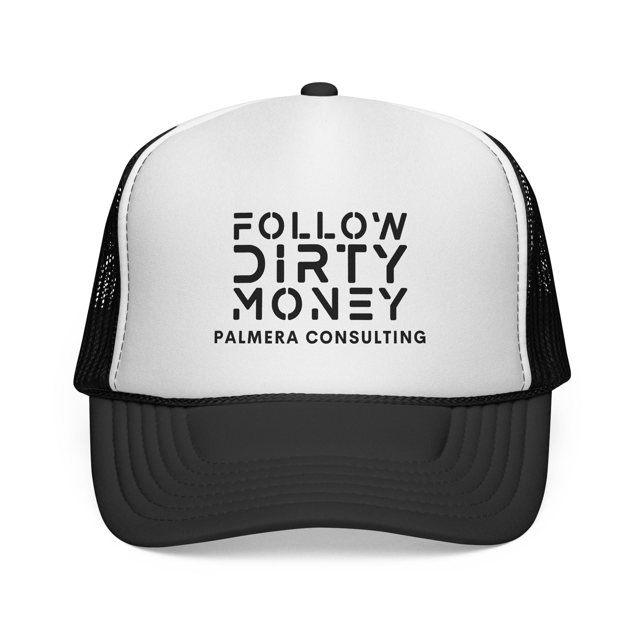 Follow Dirty Money Trucker Caps