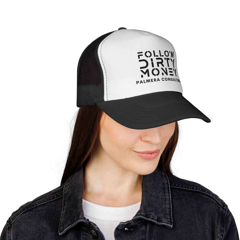 Follow Dirty Money Trucker Caps