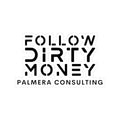 Follow Dirty Money Kiss-Cut Stickers