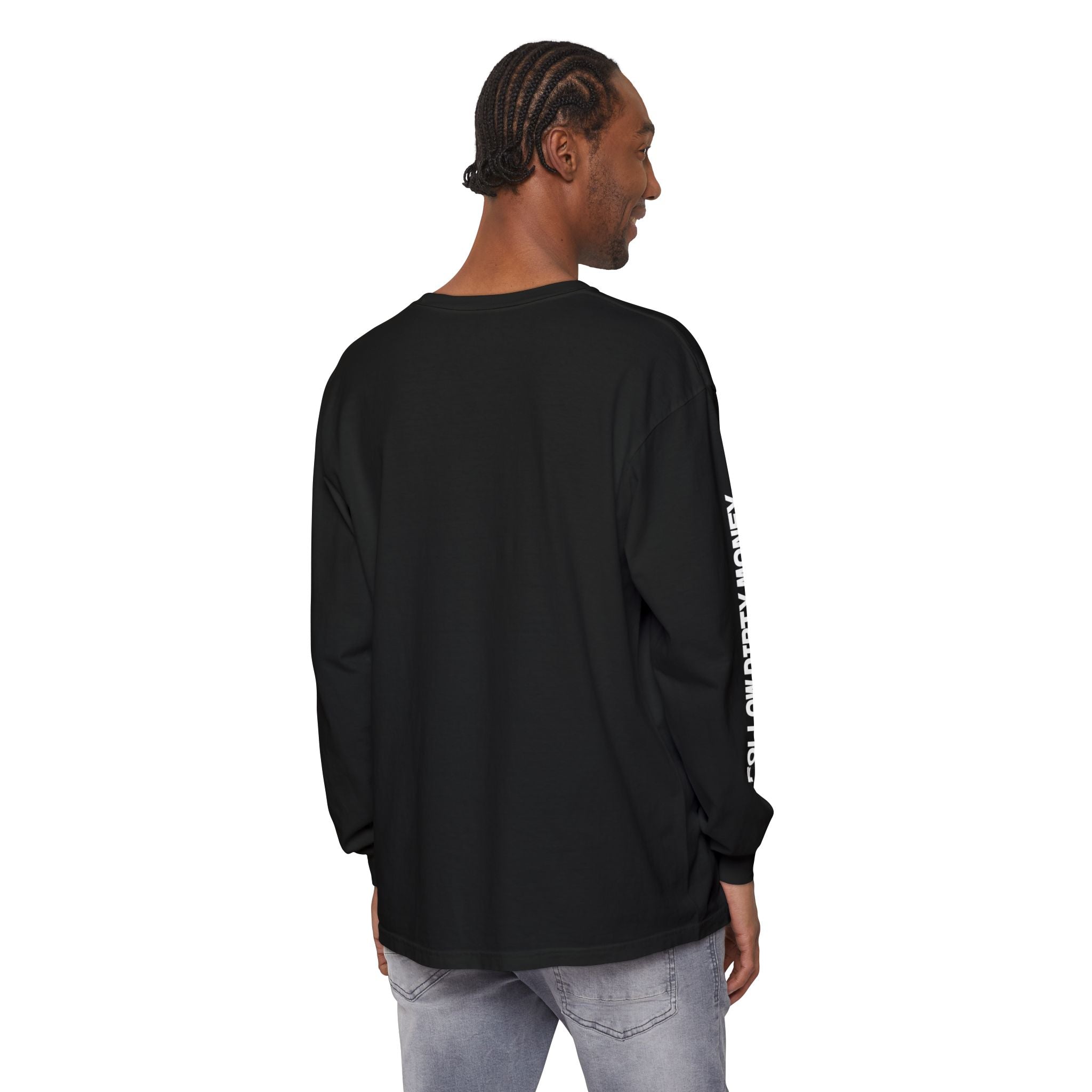 OFAC Around and Find Out Unisex Garment-dyed Long Sleeve T-Shirt