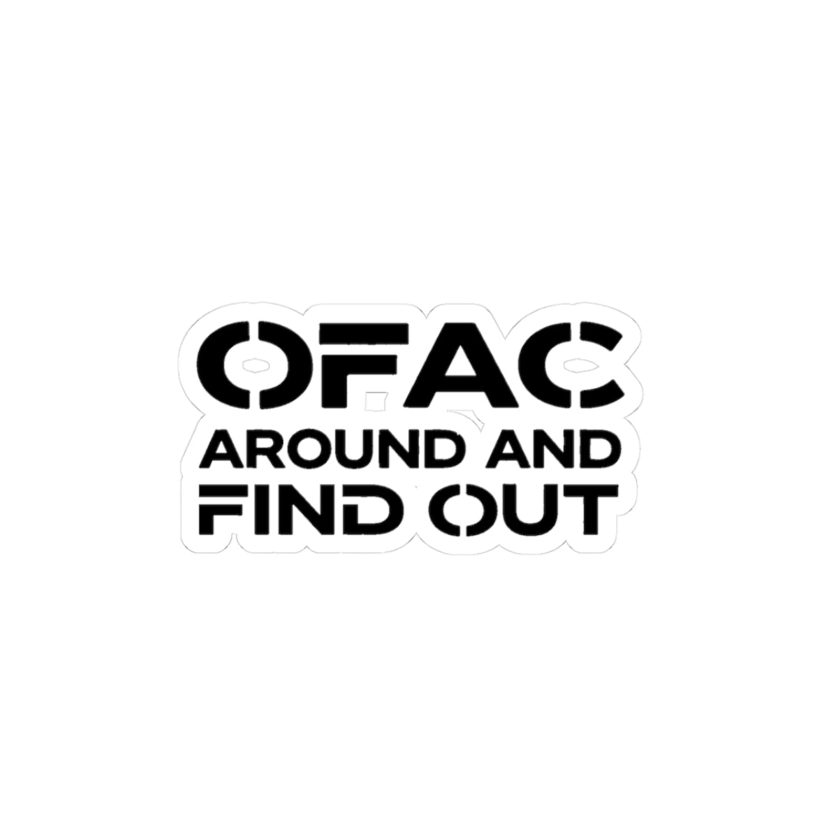 OFAC Around Kiss-Cut Stickers